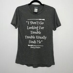 𝅺HARRY Potter soft grey graphic t-shirt